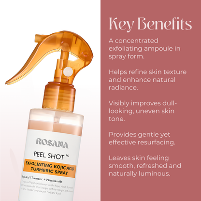 Kojic Acid Turmeric Spray